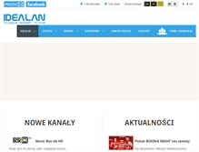 Tablet Screenshot of idealan.pl